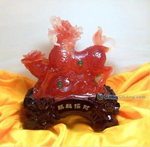 琉璃神獸，招財鎮宅 廠家直供創意琉璃貔貅與麒麟鑒賞